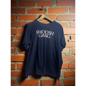 Nike “Swoosh Gang” Graphic T-Shirt – Size XXL – Black